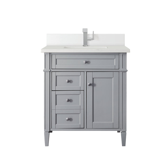 Brittany 30" Single Bathroom Vanity in Urban Gray