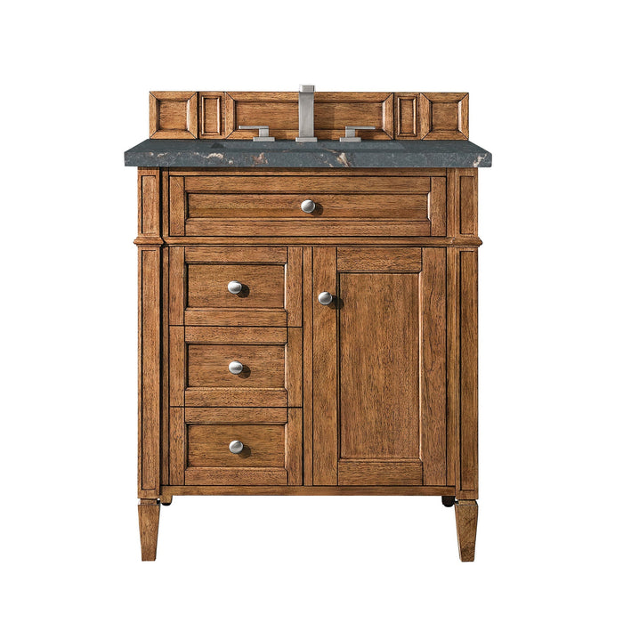 Brittany 30" Single Vanity Cabinet in Saddle Brown