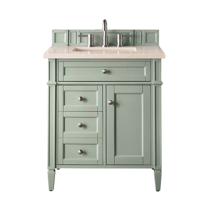 Brittany 30" Single Vanity Cabinet, Sage Green