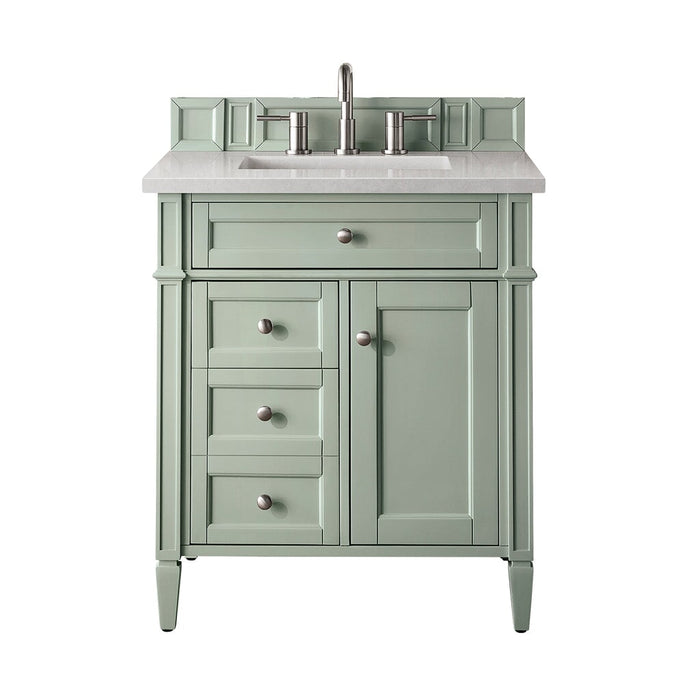 Brittany 30" Single Vanity Cabinet, Sage Green