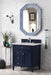 Brittany 30" Single Vanity in Victory Blue Single Bathroom Vanity James Martin Vanities Arctic Fall Solid Surface 