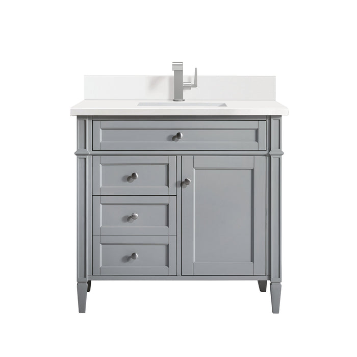 Brittany 36" Single Bathroom Vanity in Urban Gray