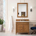 Brittany 36" Single Vanity Cabinet in Saddle Brown Single Bathroom Vanity James Martin Vanities Select Your Top 