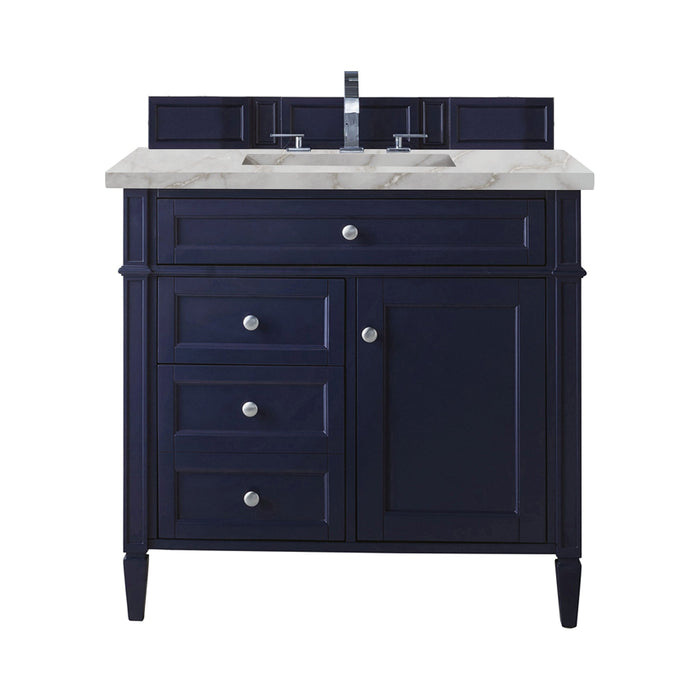 Brittany 36" Single Vanity in Victory Blue