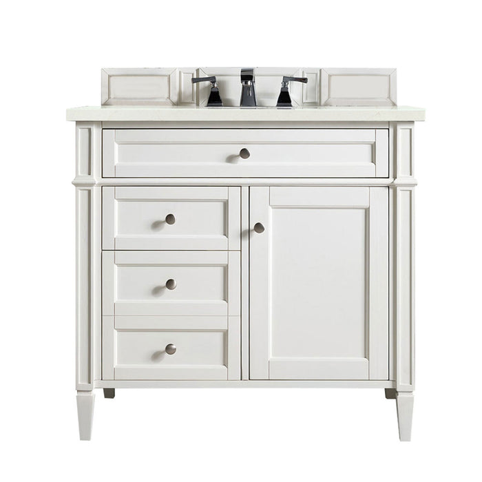 Brittany 36"Single Bathroom Vanity in Bright White