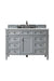 Brittany 48" Single Bathroom Vanity in Urban Gray Single Bathroom Vanity James Martin Vanities Parisien Bleu Quartz 