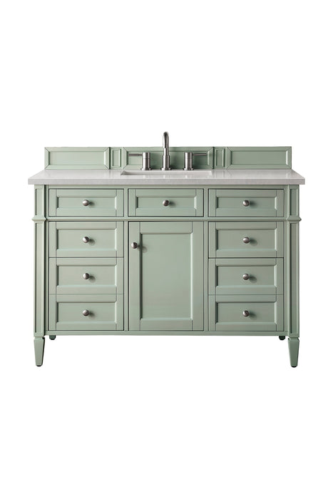 Brittany 48" Single Vanity Cabinet in Sage Green