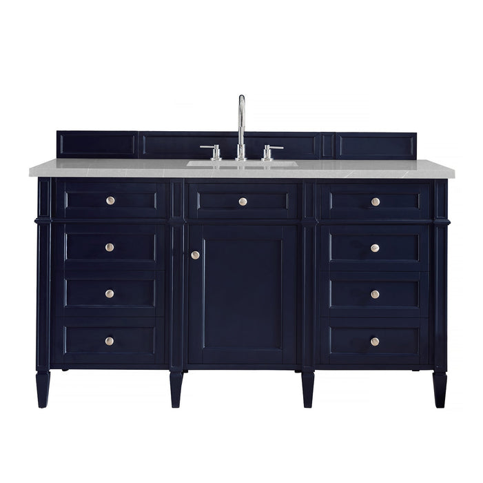 Brittany 60" Single Bathroom Vanity in Victory Blue