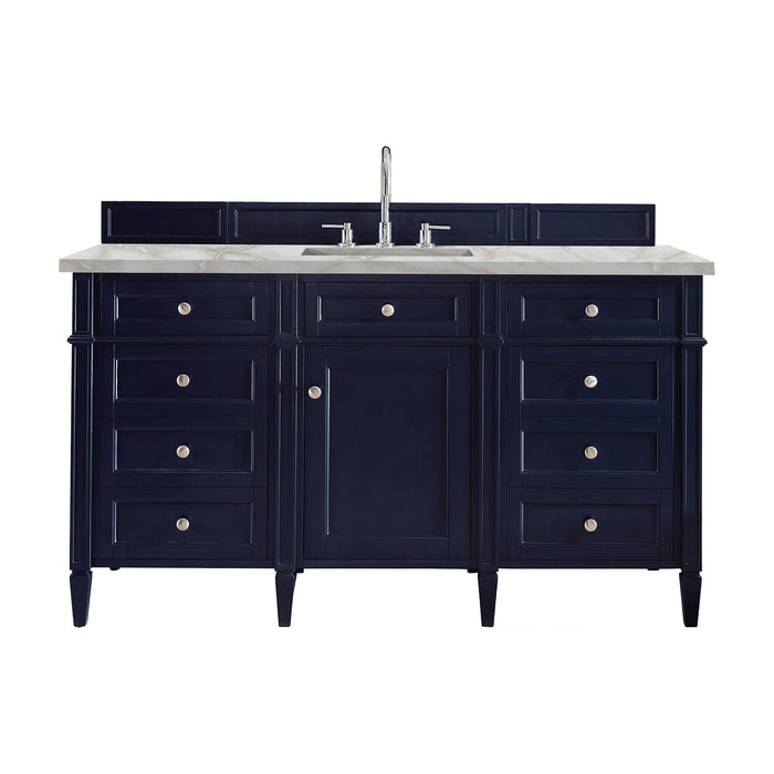 Brittany 60" Single Bathroom Vanity in Victory Blue