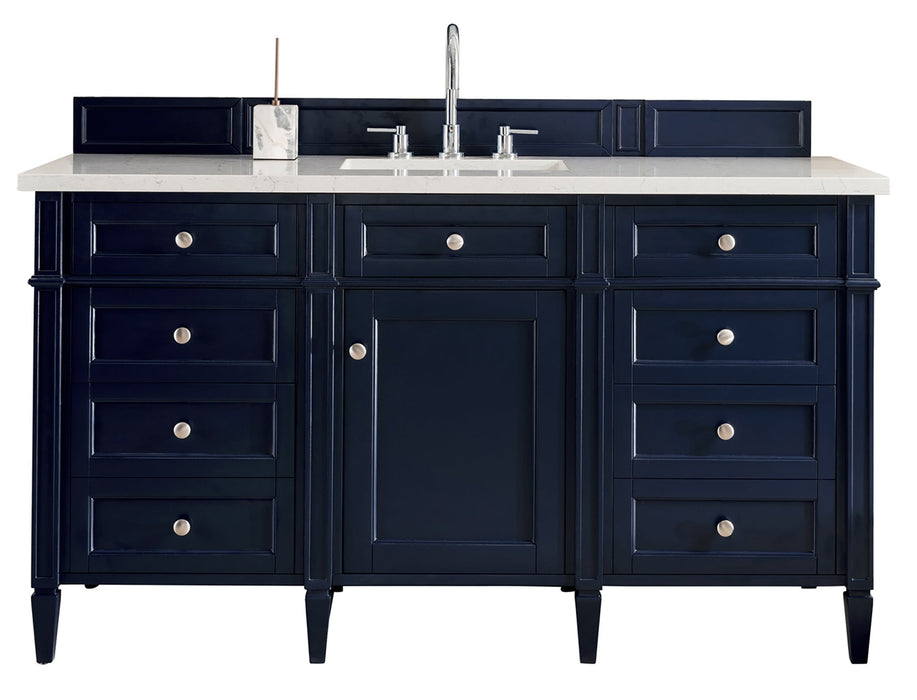 Brittany 60" Single Bathroom Vanity in Victory Blue