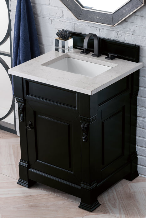 Brookfield 26" Single Bathroom Vanity in Antique Black