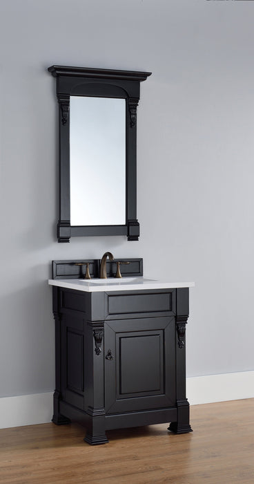 Brookfield 26" Single Bathroom Vanity in Antique Black