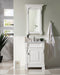 Brookfield 26" Single Bathroom Vanity Bright White Single Bathroom Vanity James Martin Vanities Arctic Fall Solid Surface 