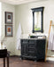 Brookfield 36" Single Bathroom Vanity in Antique Black Single Bathroom Vanity James Martin Vanities Victorian Silver Quartz 