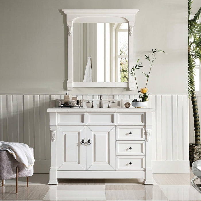 Brookfield 36" Single Bathroom Vanity in Bright White