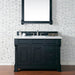 Brookfield 48" Single Bathroom Vanity in Antique Black Single Bathroom Vanity James Martin Vanities Select Your Top 