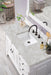 Brookfield 48" Single Bathroom Vanity in Bright White Single Bathroom Vanity James Martin Vanities 