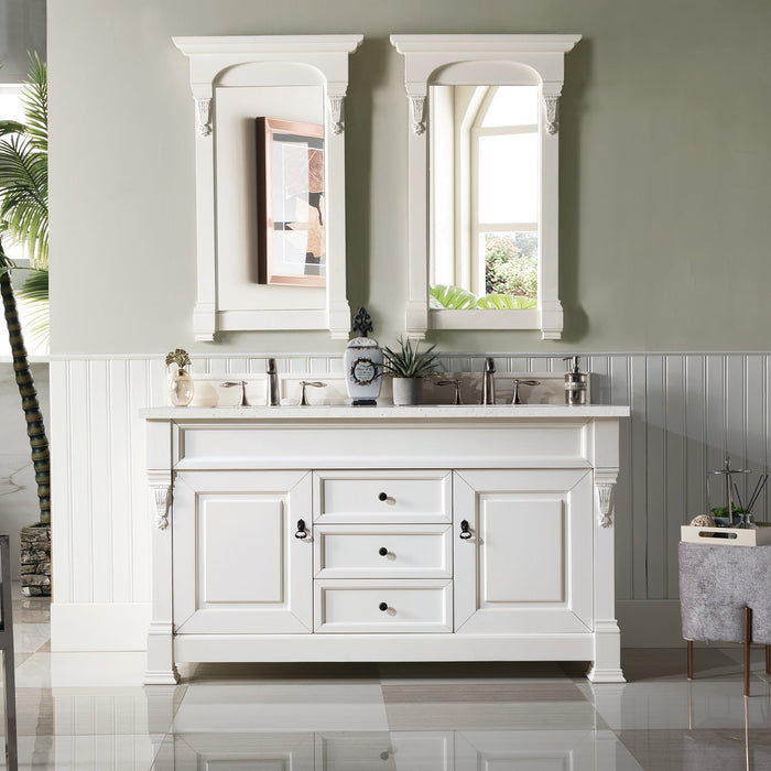 Brookfield 48" Single Bathroom Vanity in Bright White