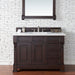 Brookfield 48" Single Bathroom Vanity in Burnished Mahogany Single Bathroom Vanity James Martin Vanities Select Your Top 