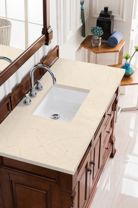 Brookfield 48" Single Bathroom Vanity in Warm Cherry