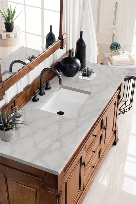 Brookfield 60" Single Bathroom Vanity in Country Oak