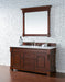 Brookfield 60" Single Bathroom Vanity in Warm Cherry Single Bathroom Vanity James Martin Vanities Warm Cherry Eternal Marfil Quartz 