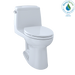 TOTO Eco UltraMax One Piece Elongated 1.28 GPF Toilet with E-Max Flush System - SoftClose Seat Included - Luxe Vanity & Tub