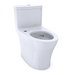 TOTO Aquia IV 0.9 / 1.28 GPF Dual Flush One Piece Elongated Toilet with Push Button Flush - Less Bidet Seat - Luxe Vanity & Tub