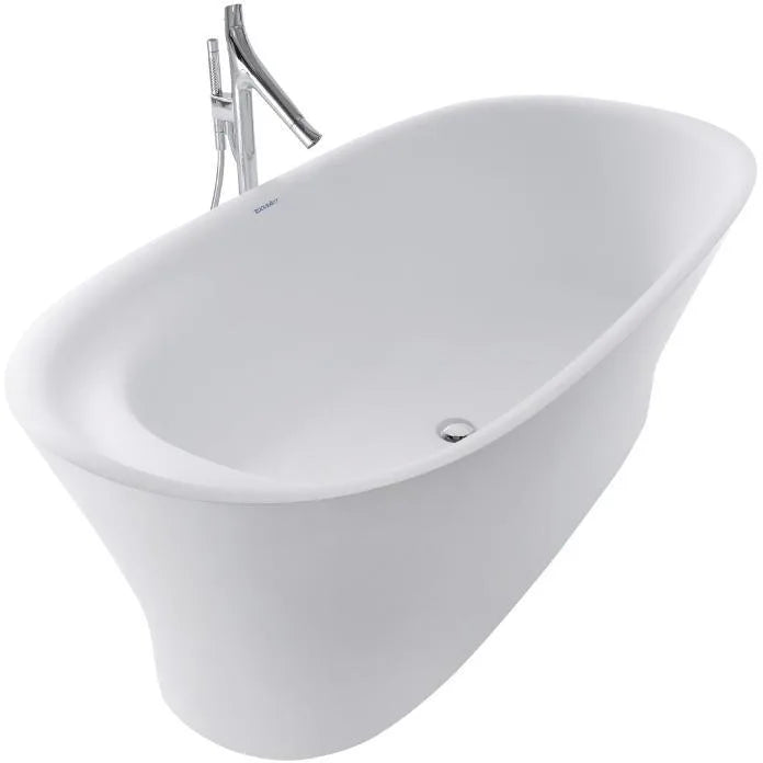 Duravit Cape Cod Freestanding Bathtub White - Luxe Vanity & Tub