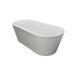 Jacuzzi Celeste 67" Soaking Bathtub for Freestanding Installations with Center Drain Placement - Luxe Vanity & Tub