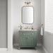 Chicago 30" Single Bathroom Vanity in Smokey Celadon Single Bathroom Vanity James Martin Vanities 