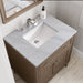 Chicago 30" Single Bathroom Vanity Whitewashed Walnut Single Bathroom Vanity James Martin Vanities Eternal Serena Quartz 