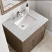 Chicago 30" Single Bathroom Vanity Whitewashed Walnut Single Bathroom Vanity James Martin Vanities Eternal Marfil Quartz 