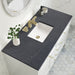 Chicago 48" Single Bathroom Vanity in Glossy White Single Bathroom Vanity James Martin Vanities Parisien Bleu Quartz 