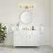 Chicago 48" Single Bathroom Vanity in Glossy White Single Bathroom Vanity James Martin Vanities 