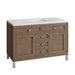 Chicago 48" Single Bathroom Vanity in Whitewashed Walnut Single Bathroom Vanity James Martin Vanities 