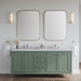 Chicago 72" Double Bathroom Vanity in Smokey Celadon Double bathroom Vanity James Martin Vanities 