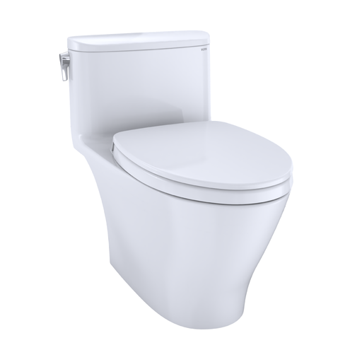 TOTO Nexus 1.28 GPF One Piece Elongated Chair Height Toilet with Tornado Flush Technology - Seat Included - Luxe Vanity & Tub