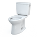 TOTO Drake 1.28 GPF Two Piece Elongated Chair Height Toilet with Right Hand Lever - Luxe Vanity & Tub