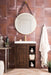 Alicante 24" Single Vanity, Mid-Century Acacia w/ White Glossy Composite Stone Top - Luxe Vanity & Tub