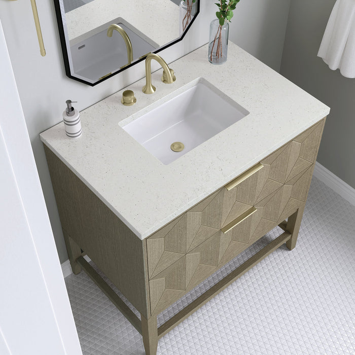 Emmeline 36" Vanity in Pebble Oak