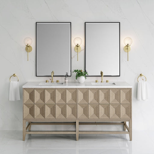 Emmeline 72" Vanity Single Bathroom Vanity James Martin Vanities 