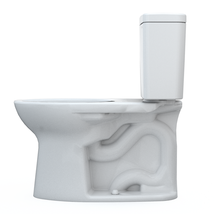 TOTO Drake 1.28 GPF Two Piece Elongated Toilet with Left Hand Lever - Luxe Vanity & Tub