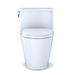 TOTO Nexus 1.28 GPF One Piece Elongated Chair Height Toilet with Tornado Flush Technology - Seat Included - Luxe Vanity & Tub