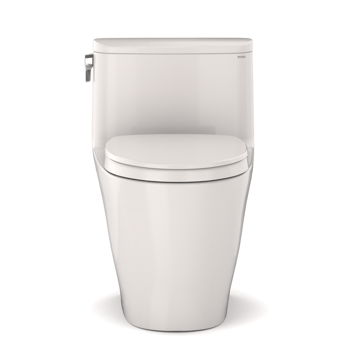 TOTO Nexus 1.28 GPF One Piece Elongated Chair Height Toilet with Tornado Flush Technology - Seat Included - Luxe Vanity & Tub