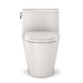 TOTO Nexus 1.28 GPF One Piece Elongated Chair Height Toilet with Tornado Flush Technology - Seat Included - Luxe Vanity & Tub