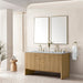 Hudson 60" Double Vanity Double Bathroom Vanity James Martin Vanities Arctic Fall Solid Surface 