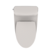 TOTO Nexus 1.28 GPF One Piece Elongated Chair Height Toilet with Tornado Flush Technology - Seat Included - Luxe Vanity & Tub