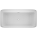 Jacuzzi Adatto 67" Free Standing Acrylic Soaking Tub with Center Drain, Pop-Up Drain Assembly and Overflow - Luxe Vanity & Tub