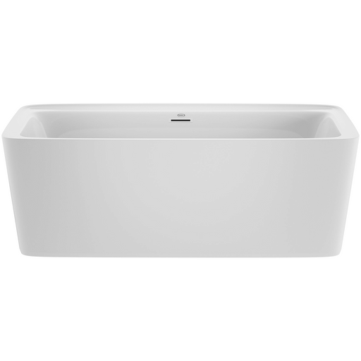 Jacuzzi Adatto 67" Free Standing Acrylic Soaking Tub with Center Drain, Pop-Up Drain Assembly and Overflow - Luxe Vanity & Tub